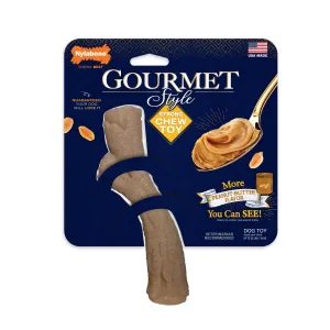 Nylabone Gourmet Style Strong Stick Peanut Butter Flavor Dog Chew Toy