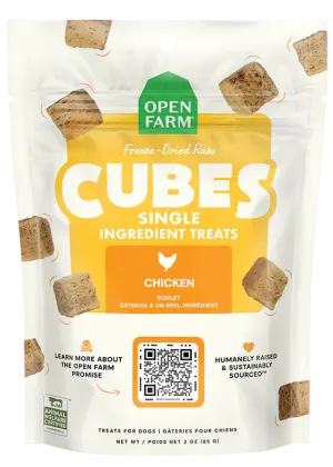 Open Farm - Freeze Dried Raw -  Single Ingredient Chicken Dog Treats