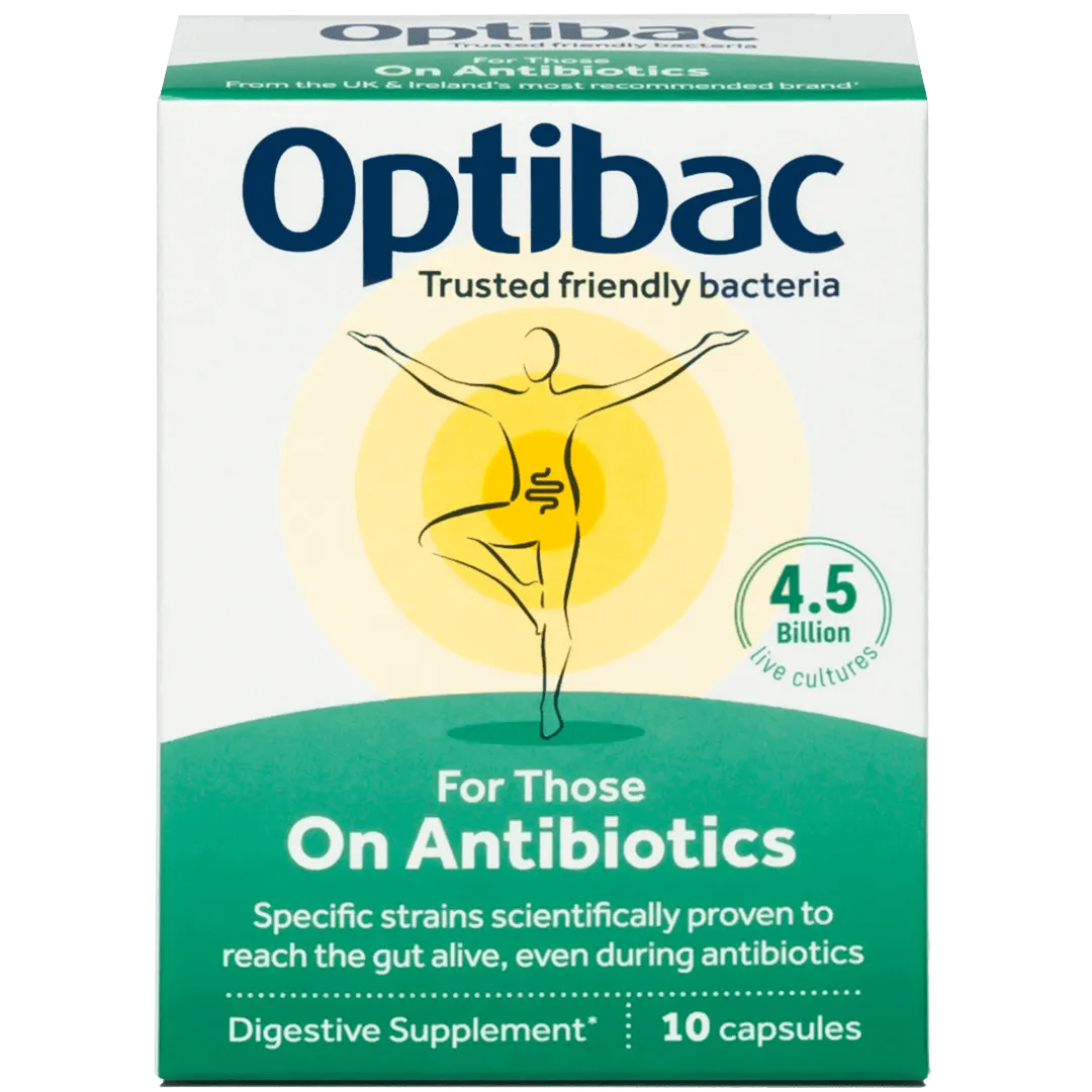 Optibac Probiotics for Those on Antibiotics 10 Capsules