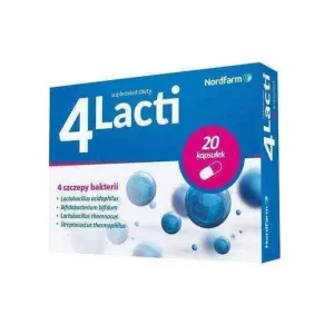 Probiotics 4 LACTI  x 20 capsules