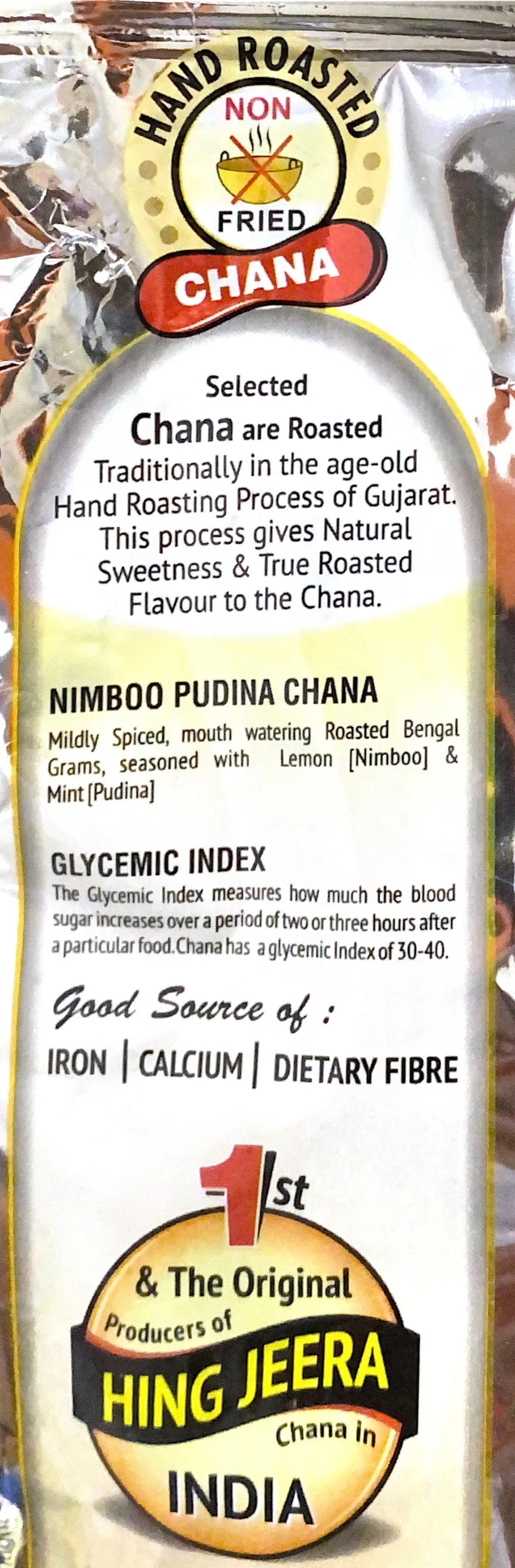 Roasted Chana (Nimboo Pudina)