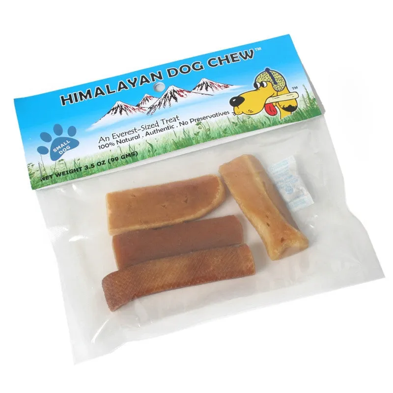 Small 3-5 Pack Himalayan Long Lasting Dog Chew Treat