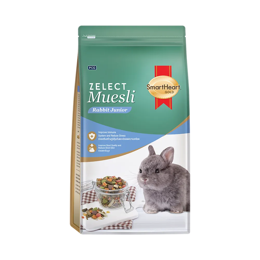 SmartHeart Gold Rabbit Food Zelect Muesli Junior 500g