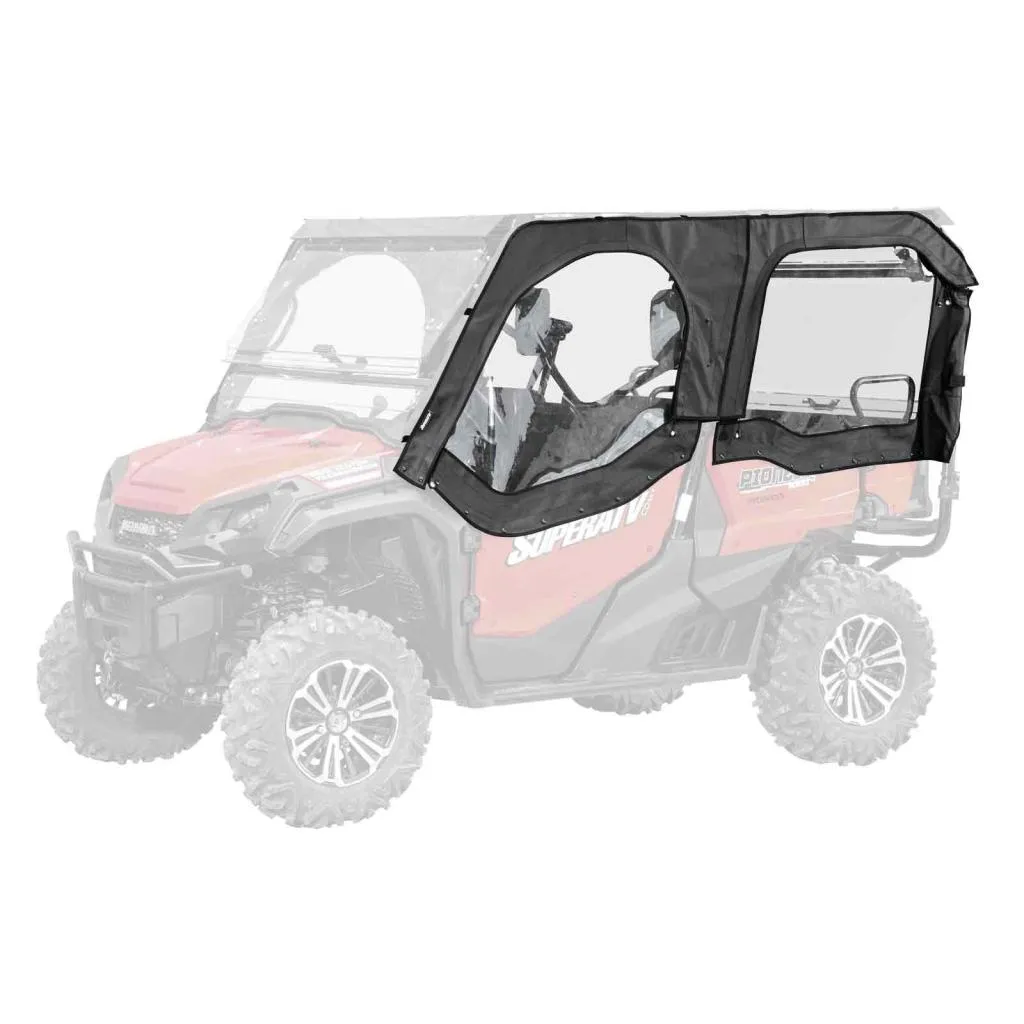 SuperATV Honda Pioneer 1000-5 Primal Soft Cab Enclosure Upper Doors