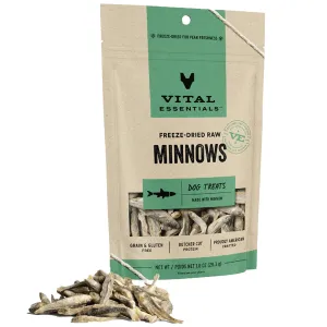 Vital Essentials Freeze-Dried Dog Minnows 1 oz