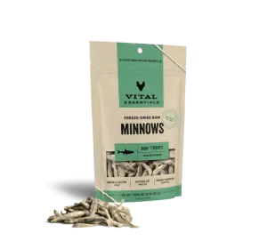 Vital Essentials Freeze-Dried Minnows Dog Treats