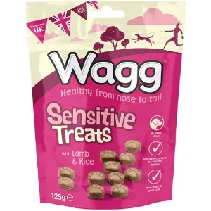 Wagg 125g Lamb & Rice Flavoured Sensitive Treats