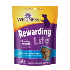 Wellness The Rewarding Life Chicken & Lamb 6-oz, Dog Treat