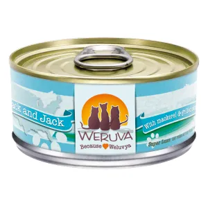 Weruva Classics Mack and Jack with Mackerel & Grilled Skipjack Grain-Free Wet Canned Cat Food