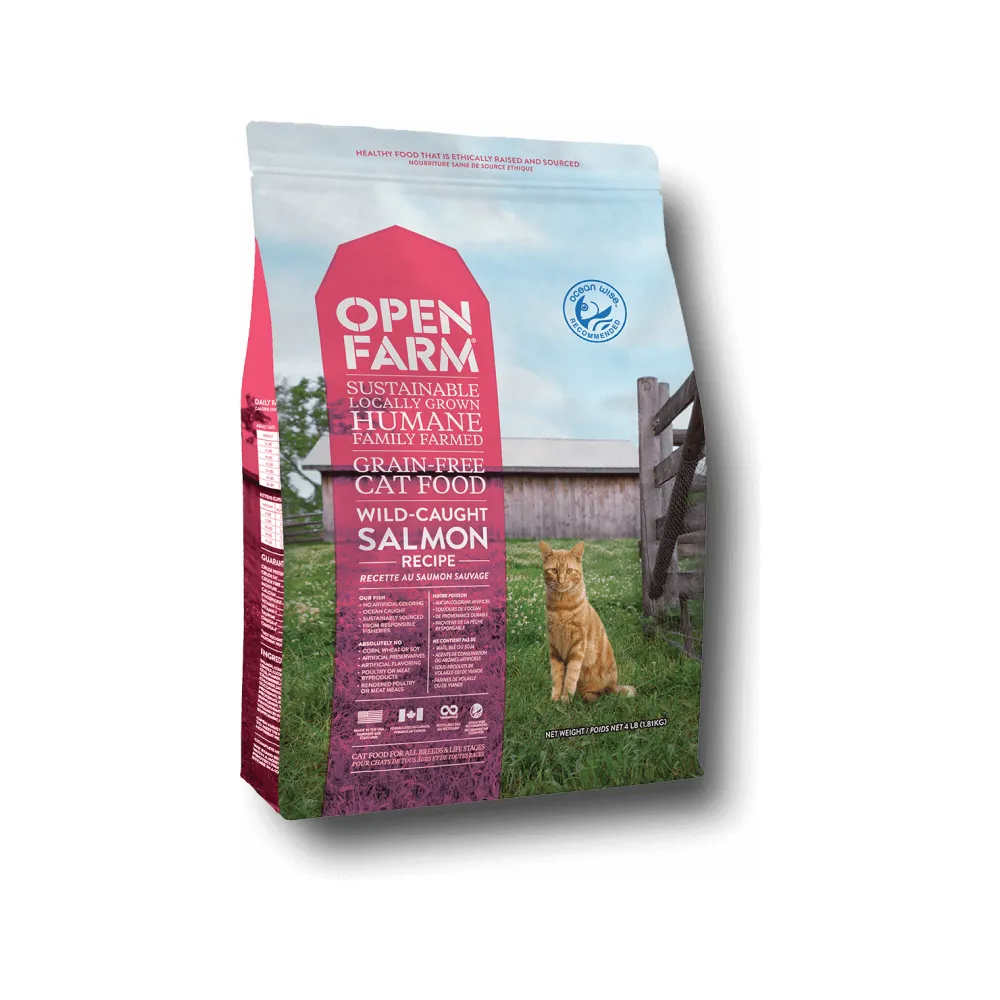 Wild-Caught Salmon Cat Dry Food