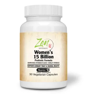 Women's Probiotic 15 Billion CFU - 30 Vegcaps