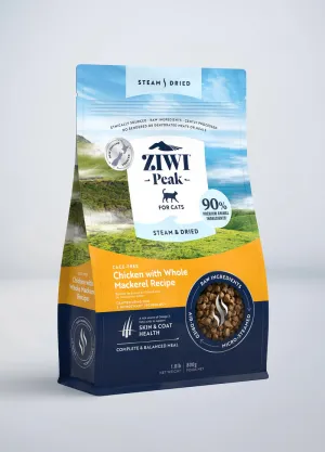 Ziwi Peak Steam & Dried Chicken with Whole Mackerel