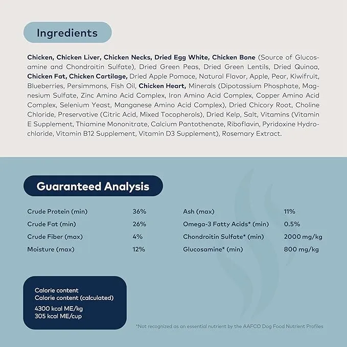 ZiwiPeak Steam & Dried Cat Food - Cage-free Chicken with Whole Mackerel Recipe